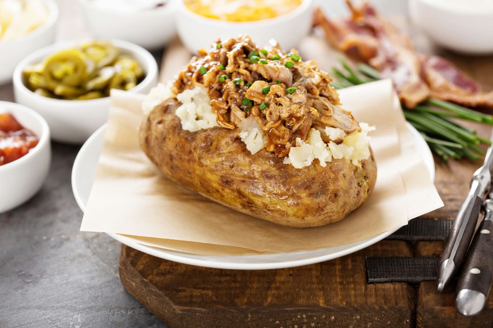 Loaded jacket potato